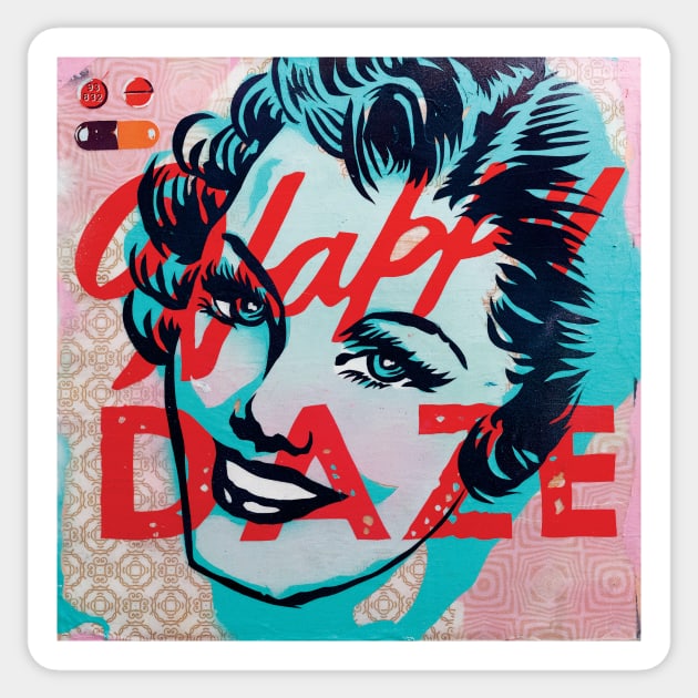 Happy Daze Sticker by ConradGarner